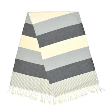 American Stone Grey Antracite Grey Turkish Towel