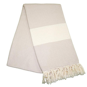 Elmas Almond Brown Turkish Towel