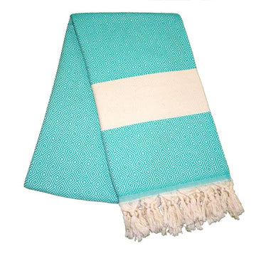 Elmas Mint Green Turkish Towel