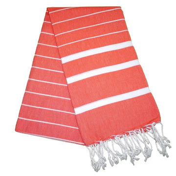 Nergis Mango Orange Turkish Towel