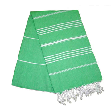 Sultan Benneton Green Turkish Towel